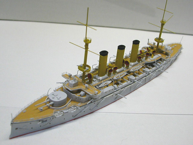 1等巡洋艦 八雲 1／700（シールズモデル） – インコンプリートモデル